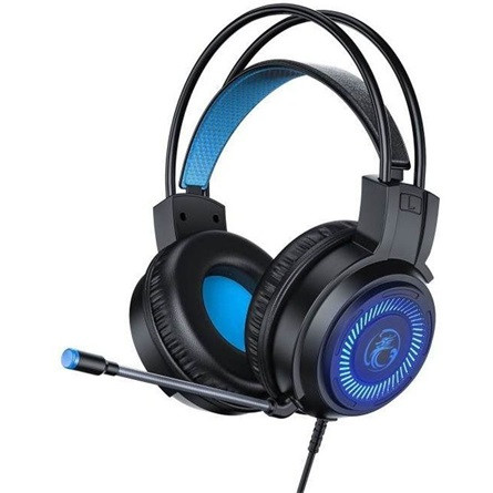 iMICE HD460/480 gaming fejhallgató headset fekete-kék