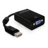 Delock Displayport -> VGA M/F konverter fekete