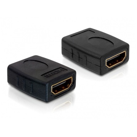 Delock HDMI F/F adapter fekete