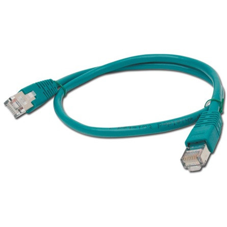 Gembird RJ45 CAT5e UTP M/M adatkábel 0.5m zöld