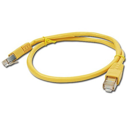 Gembird RJ45 CAT5e UTP M/M adatkábel 1m sárga