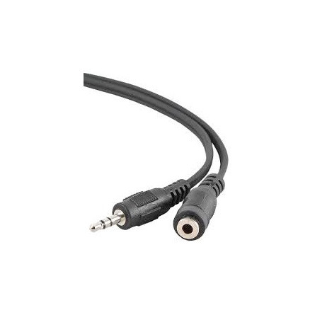 Gembird Jack stereo 3,5mm M/F audio kábel hosszabbító 1.5m fekete