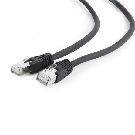 Gembird RJ45 CAT6A S/FTP - RJ45 CAT6A S/FTP M/M adatkábel 3m fekete LSZH