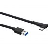 Obsbot USB-C -> USB-A 3.2 Gen 1 M/M 20m fekete