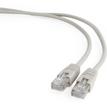 Gembird RJ45 CAT5e UTP -> RJ45 CAT5e UTP M/M adatkábel 1m szürke