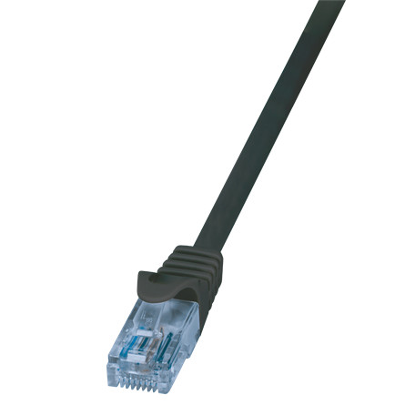 LogiLink RJ45 CAT6A 10Gb UTP - RJ45 CAT6A UTP M/M adatkábel 5m fekete