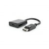 Gembird Displayport -> HDMI M/F adapter 0.1m fekete