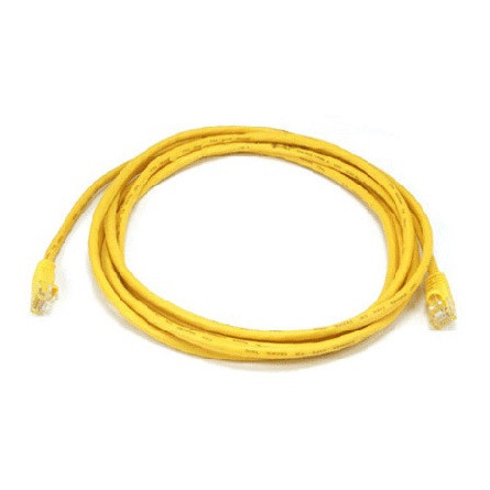 Value RJ45 CAT6 UTP - RJ45 CAT6 UTP M/M adatkábel 3m sárga LSOH