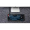 Keychron Q1 V2 USB angol Gateron G Pro Red mechanikus billentyűzet fekete