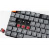 Keychron K5 Max Bluetooth / vezeték nélküli / USB magyar Gateron low-profile MX 2.0 Mechanical Red mechanikus billentyűz