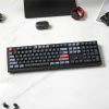 Keychron K10 Pro Bluetooth / USB magyar gaming Hot-swap Gateron G Pro Red mechanikus billentyűzet