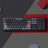 Keychron K10 Pro Bluetooth / USB magyar gaming Hot-swap Gateron G Pro Red mechanikus billentyűzet