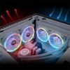 Thermaltake SWAFAN 12 RGB TT Premium Edition (3-Fan Pack) rendszerhűtő ventilátor kit fehér