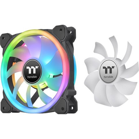 Thermaltake SWAFAN 12 RGB TT Premium Edition (3-Fan Pack) rendszerhűtő ventilátor fehér