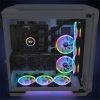 Thermaltake SWAFAN 12 RGB TT Premium Edition (3-Fan Pack) rendszerhűtő ventilátor fehér