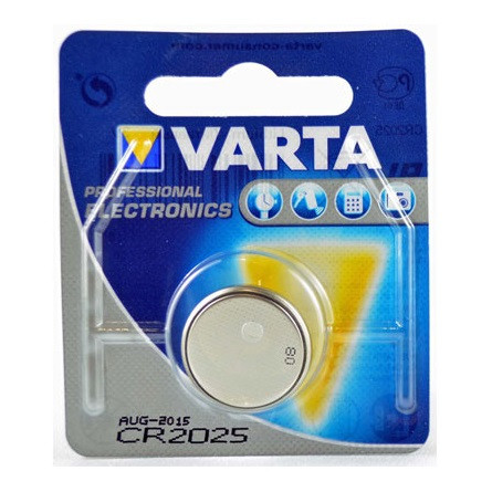 Varta gomb (CR2025) elem 1db