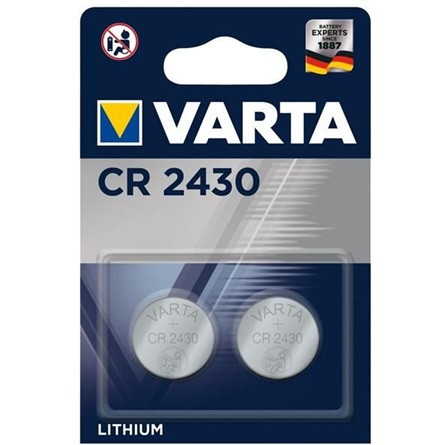 Varta gomb (CR2430) Li elem 2db