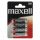 Maxell AA (LR6) alkáli elem 4db (bulk)