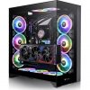 Thermaltake CTE E600 MX táp nélküli ablakos Mid Tower számítógépház fekete