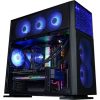 InWin N515 táp nélküli ablakos Mid Tower számítógépház fekete