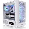 Thermaltake Ceres 330 TG ARGB Snow táp nélküli ablakos Mid Tower számítógépház fehér