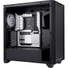 InWin D5 táp nélküli ablakos Mid Tower számítógépház fekete