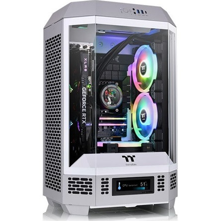 Thermaltake The Tower 300 Limestone táp nélküli MT Mini Tower számítógépház szürke