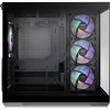 Thermaltake View 380 TG ARGB táp nélküli ablakos Mid Tower számítógépház fekete