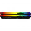 Kingston FURY Beast RGB 32GB 6000MT/s DDR5 memória CL36 Kit of 2 EXPO fekete RGB