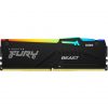 Kingston FURY Beast RGB 32GB 6000MT/s DDR5 memória CL36 Kit of 2 EXPO fekete RGB