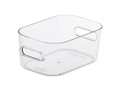 Műanyag tárolódoboz, 0,6 liter, SMARTSTORE "Compact Clear XS", átlátszó