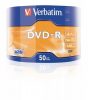 DVD-R lemez, 4,7GB, 16x, 50 db, zsugor csomagolás, VERBATIM