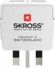 Adapter, Egyesült Királyságba utazóknak, USB, földelt, SKROSS