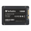 SSD (belső memória), 128GB, SATA 3, 430/560MB/s, VERBATIM "Vi550"