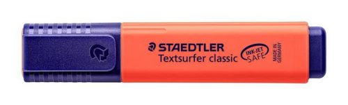 Szövegkiemelő, 1-5 mm, STAEDTLER "Textsurfer Classic 364", piros